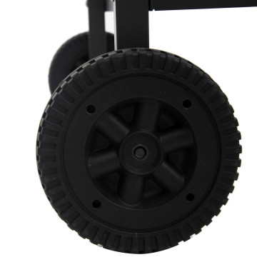 Desserte extérieure pour plancha noir Neka - Le Dépôt Bailleul