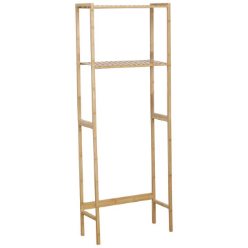 Meuble dessus WC bambou 2 étagères - Le Dépôt Bailleul