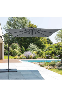 Parasol décentré carré...