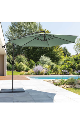 Parasol décentré rond Manoa...