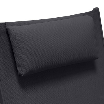 Appui-tête pour transat Adaptia anthracite Hespéride - Le Dépôt Bailleul