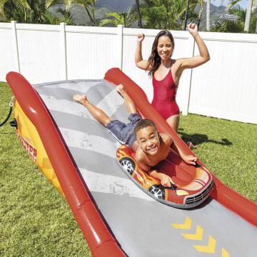 Aire de jeux gonflable Gliss party Formule 1 Intex - Le Dépôt Bailleul