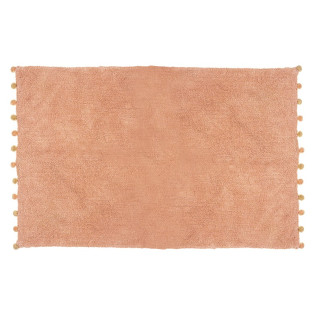 Tapis enfant 100x150 rose à...