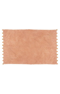 Tapis enfant 100x150 rose à...