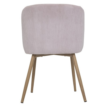 Chaise enfant Céleste velours rose Atmosphera - Le Dépôt Bailleul