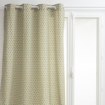 Rideau 140x260 cm polycoton Palma Atmosphera - Le Dépôt Bailleul