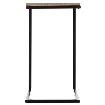 Table d'appoint métal et bois Atmosphera - Le Dépôt Bailleul