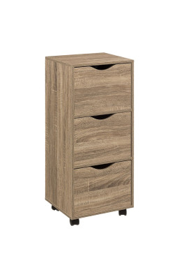 Chiffonnier 3 tiroirs sur...