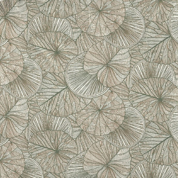 Parure de lit Uleana imprimés feuilles 240x220 Atmosphera - Le Dépôt Bailleul