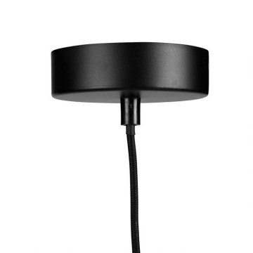 Suspension métal ajouré Calathéa noire Ostaria - Le Dépôt Bailleul