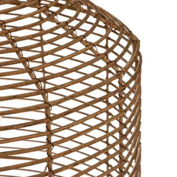 Lampe solaire en rotin H30 Atmosphera - Le Dépôt Bailleul