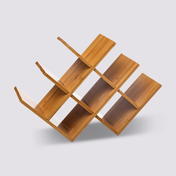 Rack 8 bouteilles en bambou 5five - Le Dépôt Bailleul