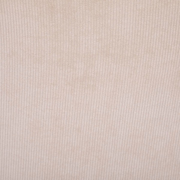 Chaise velours côtelé Céleste beige Atmosphera - Le Dépôt Bailleul