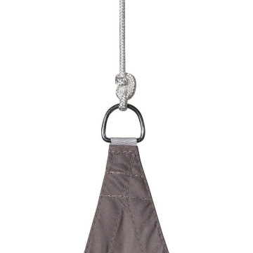 Toile solaire 3x3x3m taupe Hespéride triangulaire - le Dépôt bailleul