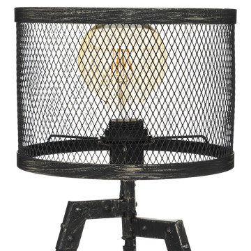 Lampe trépied métal noir Noah Atmosphera - Le Dépôt Bailleul