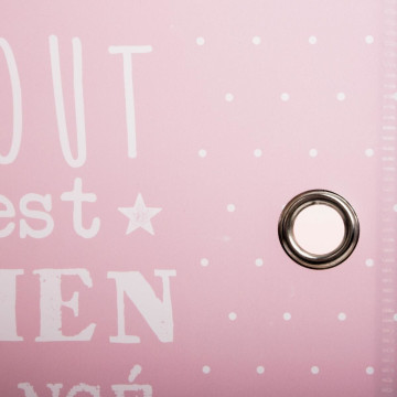 Colonne de rangement en tissu rose pour enfant - Le Dépôt Bailleul