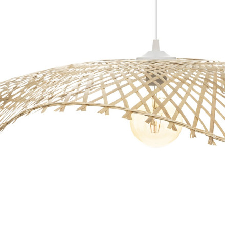 Suspension bambou Tess D75 Atmosphera - Le Dépôt Bailleul