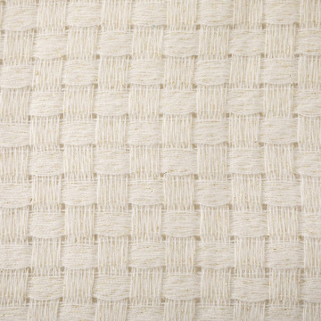 Plaid maille 130x180 Soul ivoire Atmosphera - Le Dépôt Bailleul