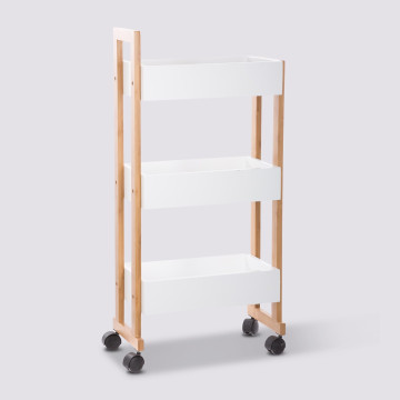 Desserte 3 niveaux blanc Natureo 5five - Le Dépôt Bailleul
