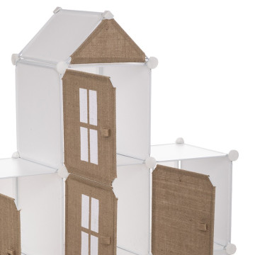 Casiers de rangement Château jute Atmosphera - Le Dépôt Bailleul