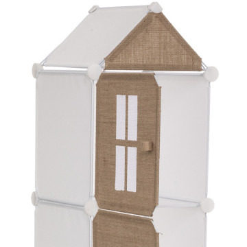 Colonne casiers de rangement jute Atmosphera - Le Dépôt Bailleul