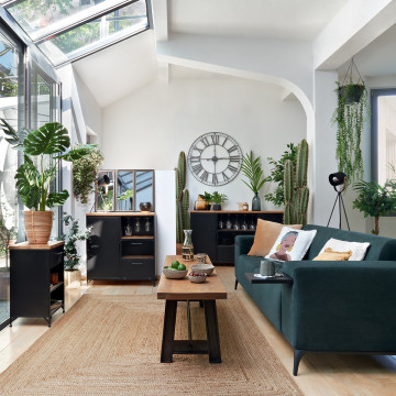 Buffet 1 porte 3 niches Cierna Atmosphera - Le Dépôt Bailleul