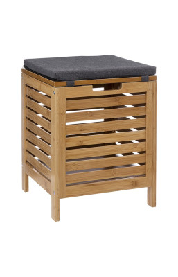 Tabouret avec coffre de...