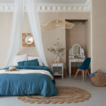 Suspension bambou Tess D75 Atmosphera - Le Dépôt Bailleul