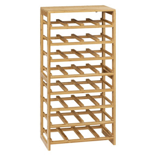 Rack bouteilles x32 bambou...