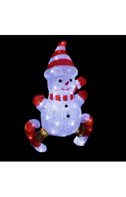 Bonhomme de neige patineur...