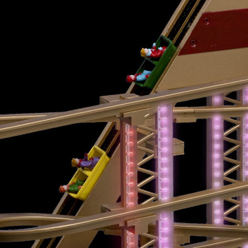 Village de Noël Grand Huit animé et lumineux - Le Dépôt Bailleul