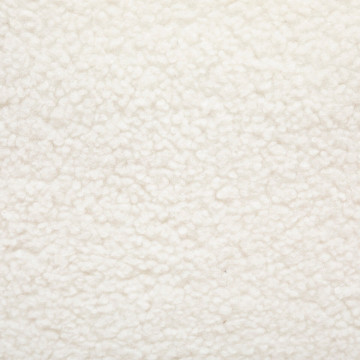 Fauteuil bouclette Romi blanc Atmosphera  - Le Dépôt Bailleul