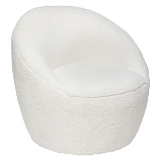 Fauteuil bouclette Romi...