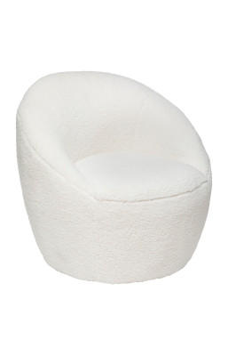 Fauteuil bouclette Romi...