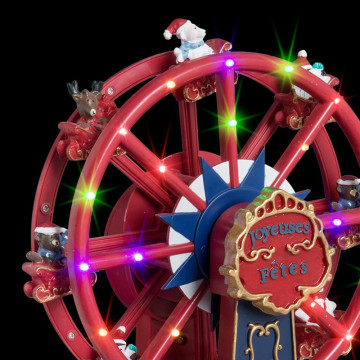 Grande Roue animée lumineuse et musicale - Le Dépôt Bailleul.