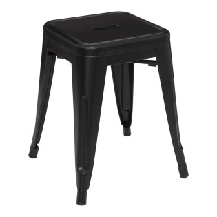 Tabouret métal Niko noir...