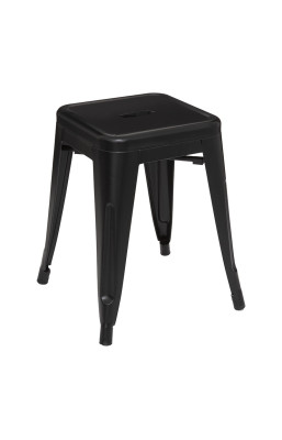 Tabouret métal Niko noir...