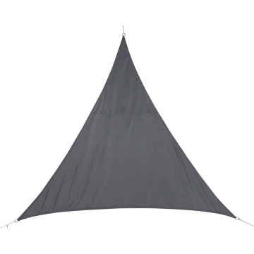 Toile solaire 5m luxe gris Hespéride triangulaire - le Dépôt Bailleul