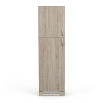 Colonne de cuisine 2 portes 60 cm Paprika - Le Dépôt Bailleul