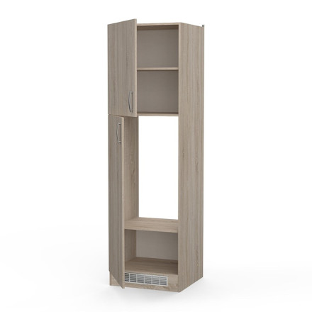 Colonne de cuisine 2 portes 60 cm Paprika - Le Dépôt Bailleul