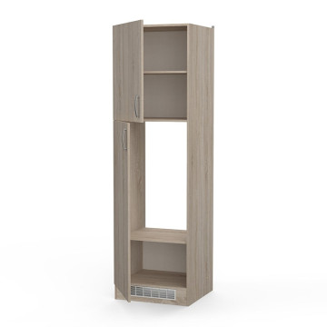 Colonne de cuisine 2 portes 60 cm Paprika - Le Dépôt Bailleul