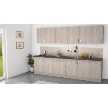 Colonne de cuisine 2 portes 60 cm Paprika - Le Dépôt Bailleul
