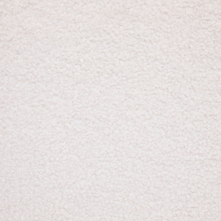 Chaise bouclette Roka blanc Atmosphera - Le Dépôt Bailleul