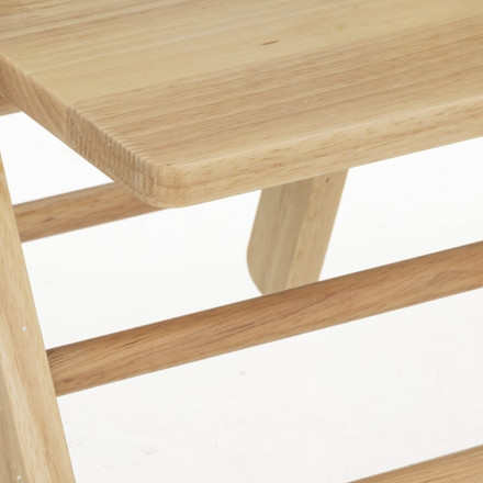 Chaise enfant pliante en bois coloris naturel Atmosphera - Le Dépôt Bailleul