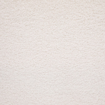Chaise bouclette Slano blanc Atmosphera - Le Dépôt Bailleul