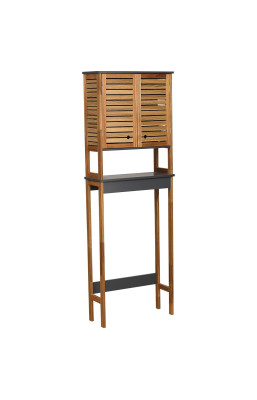 Meuble dessus WC acacia 2...