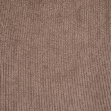 Chaise velours côtelé Céleste taupe Atmosphera - Le Dépôt Bailleul