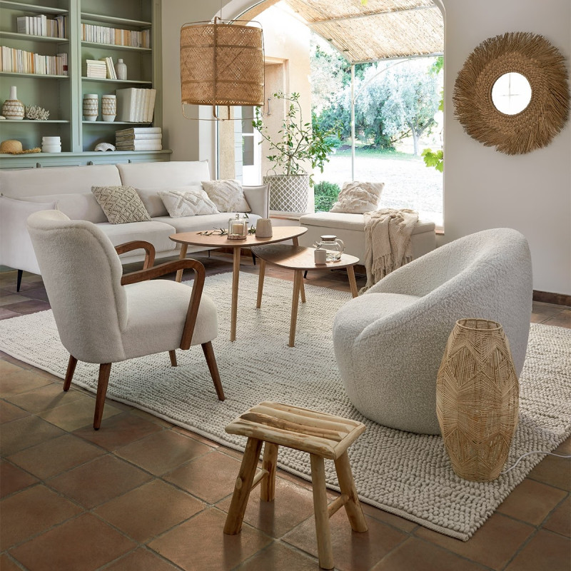 Table basse Miléo naturel X2 Atmosphera Le Dépôt Bailleul