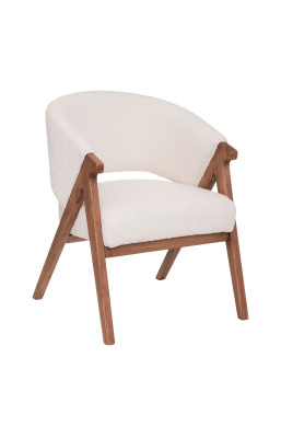 Fauteuil Amza bouclette...