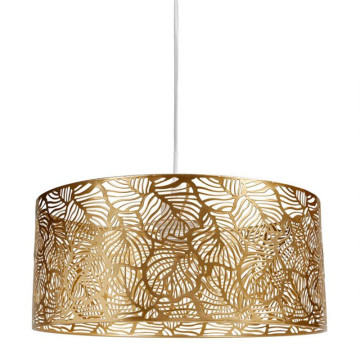 Suspension métal ajouré Calathéa dorée Ostaria - Le Dépôt Bailleul